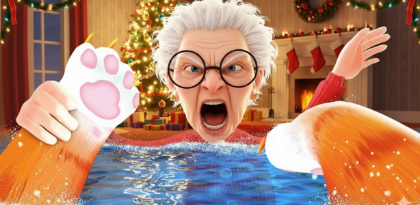 اسکرین شات 2 بازی Gran Prankster: Naughty Cat