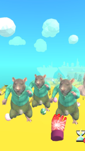 اسکرین شات 1 بازی Laser Finger 3D: Beat RatDance