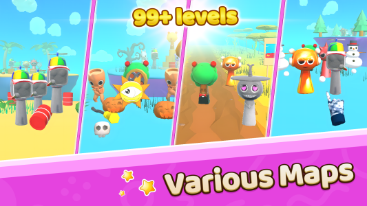 اسکرین شات 3 بازی Laser Finger 3D: Beat RatDance