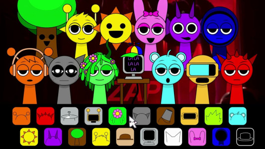 اسکرین شات 1 بازی Mix Mini Monster: Makeover