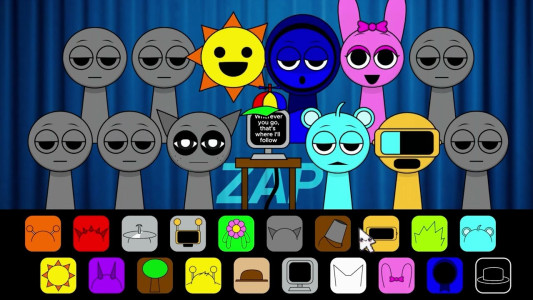 اسکرین شات 6 بازی Mix Mini Monster: Makeover