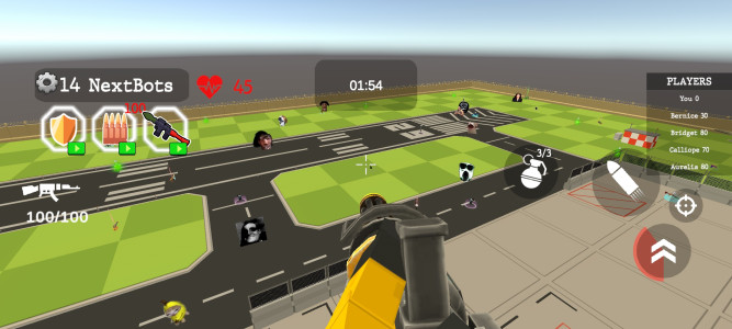 اسکرین شات 1 بازی Nextbots in Backrooms Hunter