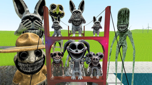 اسکرین شات 1 بازی Nextbots Hunt Adventure