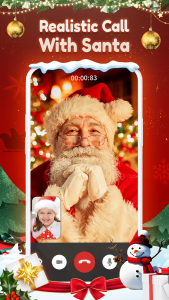 اسکرین شات بازی Call Santa 2: Fake Video Prank 3