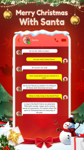 اسکرین شات بازی Call Santa 2: Fake Video Prank 4