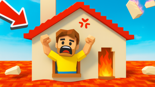 اسکرین شات 1 بازی Obby Lava Mod: Parkour Race