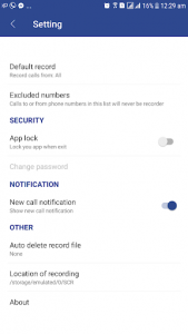اسکرین شات 3 برنامه Smart Call Recorder - SCR (Pro) 📞