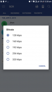 اسکرین شات 7 برنامه Smart Call Recorder - SCR