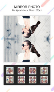 اسکرین شات برنامه Mirror Photo (3D) Editor & Pic Collage Maker 3