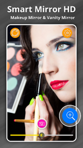 اسکرین شات برنامه Smart Mirror HD : Makeup Mirror & Vanity Mirror 1