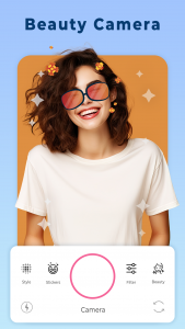 اسکرین شات 1 برنامه Beauty Camera: Selfie Editor