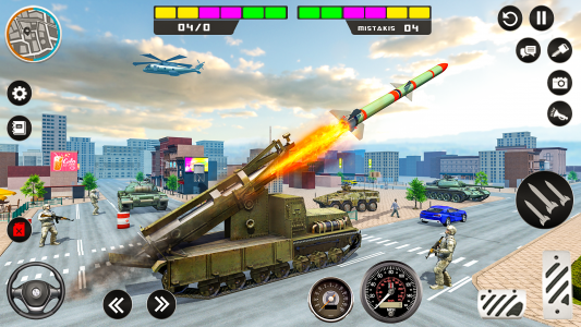 اسکرین شات برنامه Rocket Attack Missile Truck 3d 1