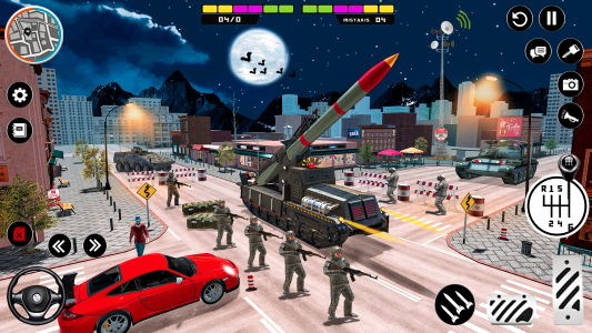 اسکرین شات 1 برنامه Rocket Attack Missile Truck 3d