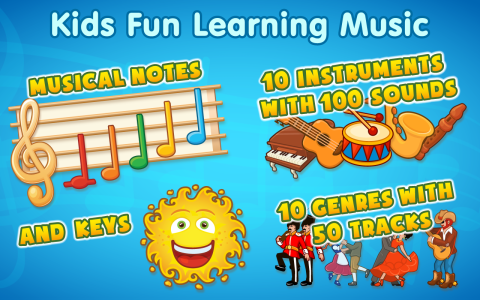 اسکرین شات 1 بازی Kids Music (Lite)