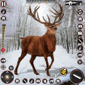اسکرین شات برنامه Jungle Deer Hunting: Gun Games 1