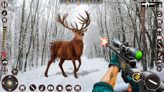 اسکرین شات برنامه Jungle Deer Hunting: Gun Games 2