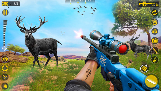 اسکرین شات برنامه Jungle Deer Hunting: Gun Games 3