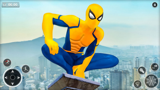 اسکرین شات برنامه Spider Hero: Rope Hero Games 2