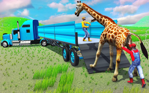 اسکرین شات برنامه Real Wild Animal Transporter Truck : Transport Sim 6