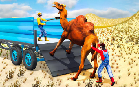 اسکرین شات برنامه Real Wild Animal Transporter Truck : Transport Sim 5