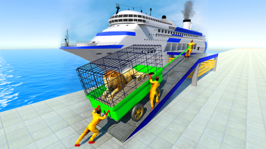 اسکرین شات برنامه Real Wild Animal Transporter Truck : Transport Sim 1