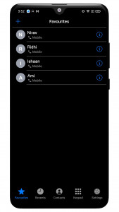اسکرین شات برنامه iCall Screen: iOS Phone Dialer 6