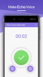 اسکرین شات برنامه Echo Voice Recorder 1