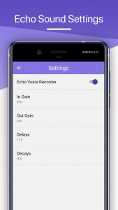اسکرین شات برنامه Echo Voice Recorder 2