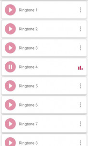 اسکرین شات برنامه Hindi Ringtones 2