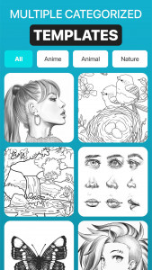 اسکرین شات برنامه AR Drawing: Trace & Sketch 3