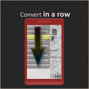 اسکرین شات برنامه Batch MP3 Video Converter, many files with 1 click 4