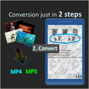 اسکرین شات برنامه Batch MP3 Video Converter, many files with 1 click 2