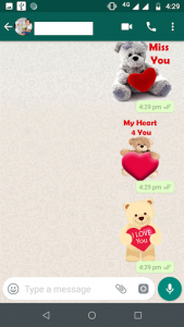 اسکرین شات برنامه Teddy Bear Stickers for Whatsapp (WAStickerApps) 4