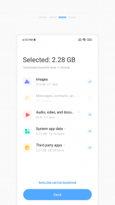 اسکرین شات 3 برنامه Mi Mover