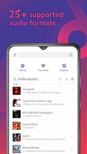 اسکرین شات 1 برنامه Mi Music