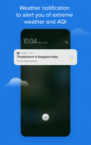 اسکرین شات برنامه Weather - By Xiaomi 8
