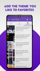 اسکرین شات برنامه MIUI Themes - Theme for Xiaomi 5