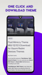 اسکرین شات برنامه MIUI Themes - Theme for Xiaomi 3