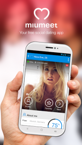 اسکرین شات برنامه MiuMeet Chat Flirt Dating App 1
