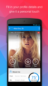 اسکرین شات برنامه MiuMeet Chat Flirt Dating App 3