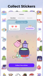 اسکرین شات برنامه Miuu Note-Cute Diary With Lock 6