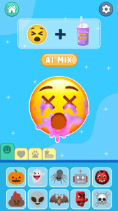 اسکرین شات بازی AI Mix Emoji 1