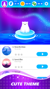 اسکرین شات بازی Dream Cat Piano Tiles: Free Tap Music Game 2020 3