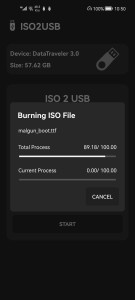 اسکرین شات برنامه ISO 2 USB 5