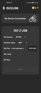 اسکرین شات برنامه ISO 2 USB [NO ROOT] 1