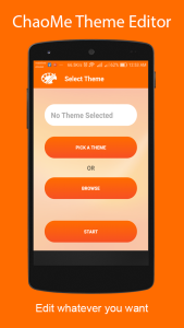 اسکرین شات 2 برنامه ChaoMe Theme Editor