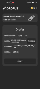 اسکرین شات برنامه DROFUS 2