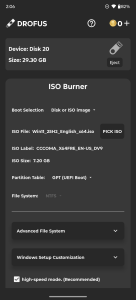 اسکرین شات 1 برنامه DROFUS