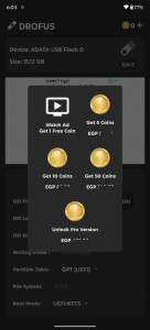 اسکرین شات 2 برنامه DROFUS (ISO2USB)
