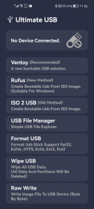 اسکرین شات برنامه Ultimate USB (All-In-One Tool) 1